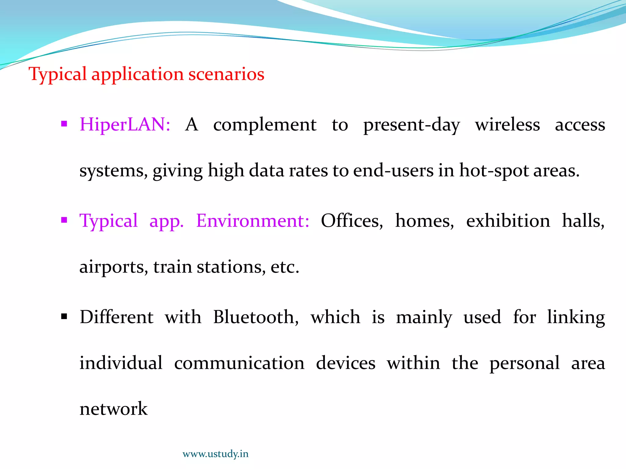 Two main standards families for Wireless Lan: