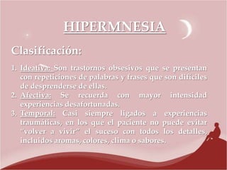 Hypernesia Hipermnesias | PPTX