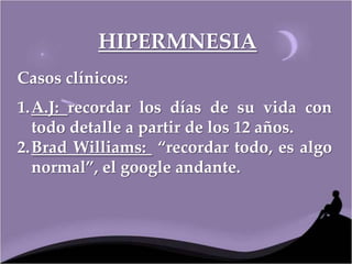 Hypernesia Hipermnesias | PPTX