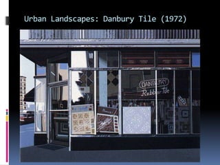 Urban Landscapes: Danbury Tile (1972)
 