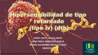 JHENY LISETT USUGA DAVID
JUAN PABLO ARBOLEDA GARCIA
DUVAN ALEJANDRO GRISALES CANO
MEDICINA
http://www.quo.es/salud/como-transformar-celulas-de-leucemia-en-otras-inmunes
1
 