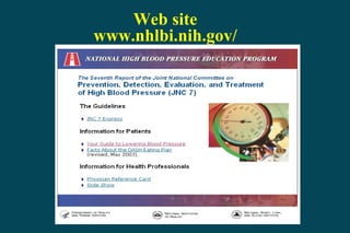 Web site www.nhlbi.nih.gov/ 