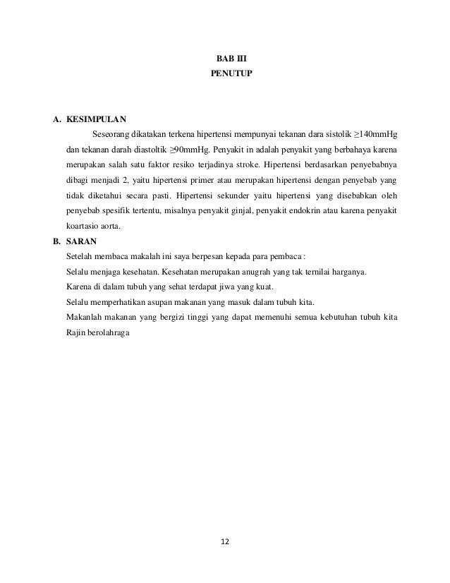 Makalah Hipertensi
