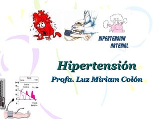 Hipertensión Profa. Luz Miriam Colón 