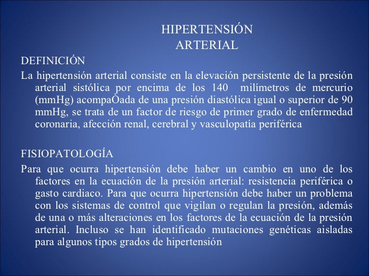 Etiologia de la hipertension arterial pdf Etiologia de la hipertension arterial pdf