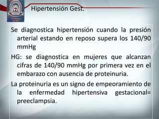 Hipertensión gestacional