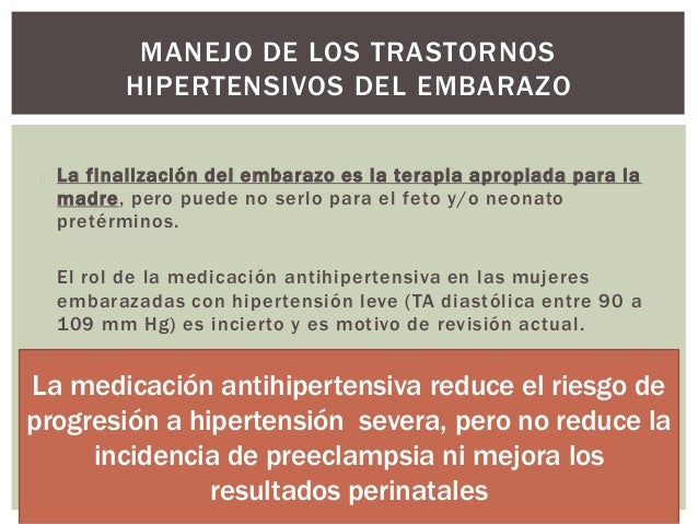 Hipertensin En El Embarazo  Md Sade
