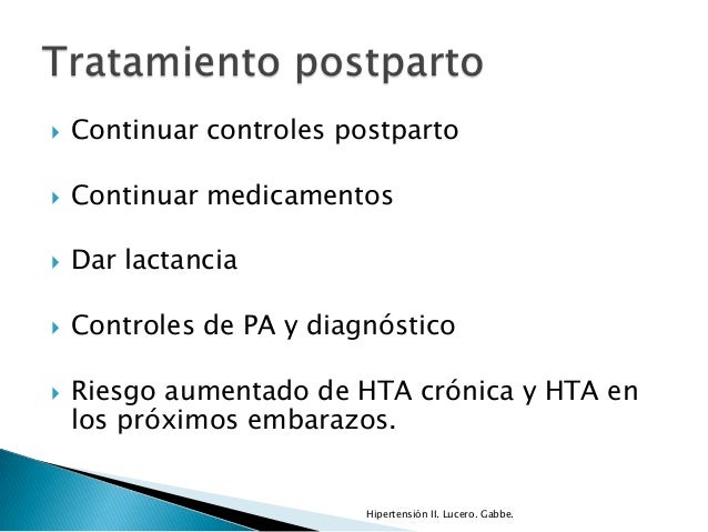 Diagnóstico diferencial para síntomas de hipertensión gestacional