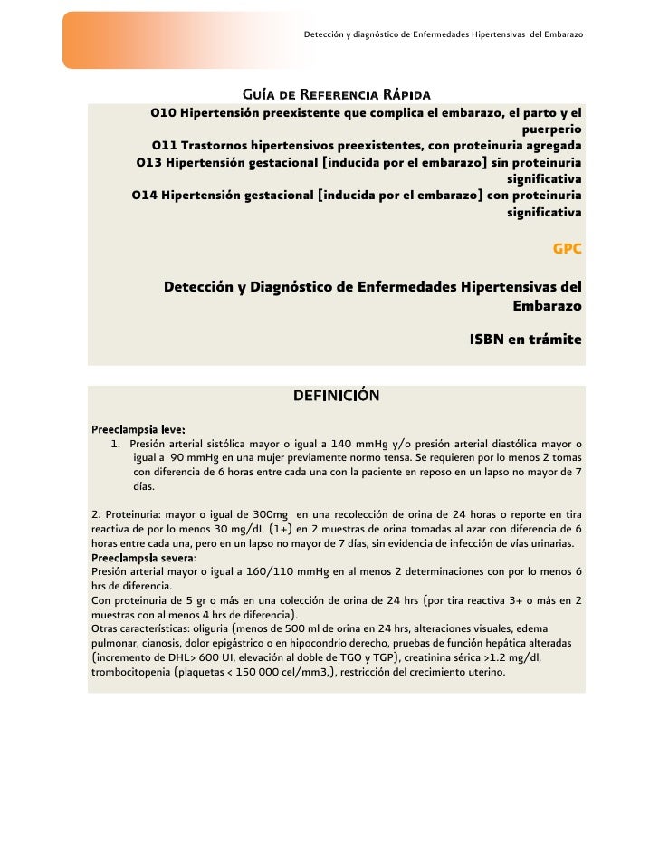 Hipertension embarazadas r_cenetec Hipertension embarazadas r_cenetec