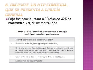  Baja incidencia. tasas a 30 días de 42% de
morbilidad y 9,7% de mortalidad.
 
