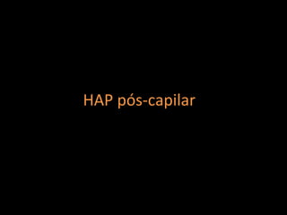 HAP pós-capilar
 