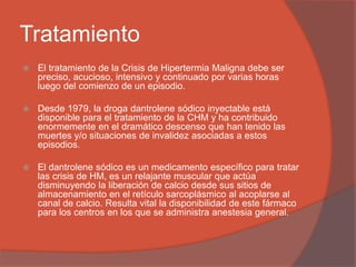 Hipertermia maligna | PPTX