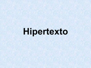 Hipertexto
 