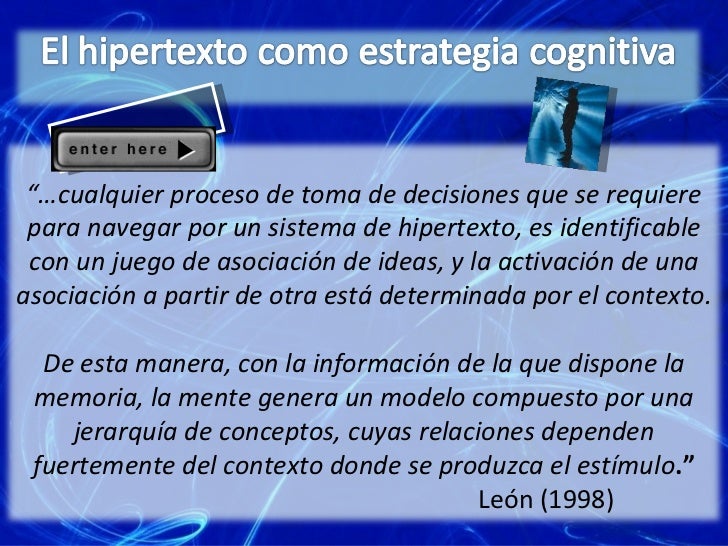 Hipertexto y multimedia como estrategia de aprendizaje