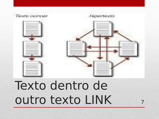 Texto dentro de
outro texto LINK 7
 