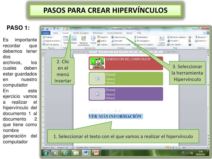 Hipervínculos En Word