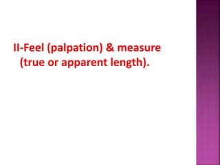 Hip joint clinical Examination power point | PPT