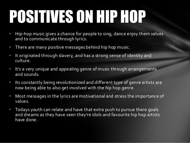 hip hop history essay