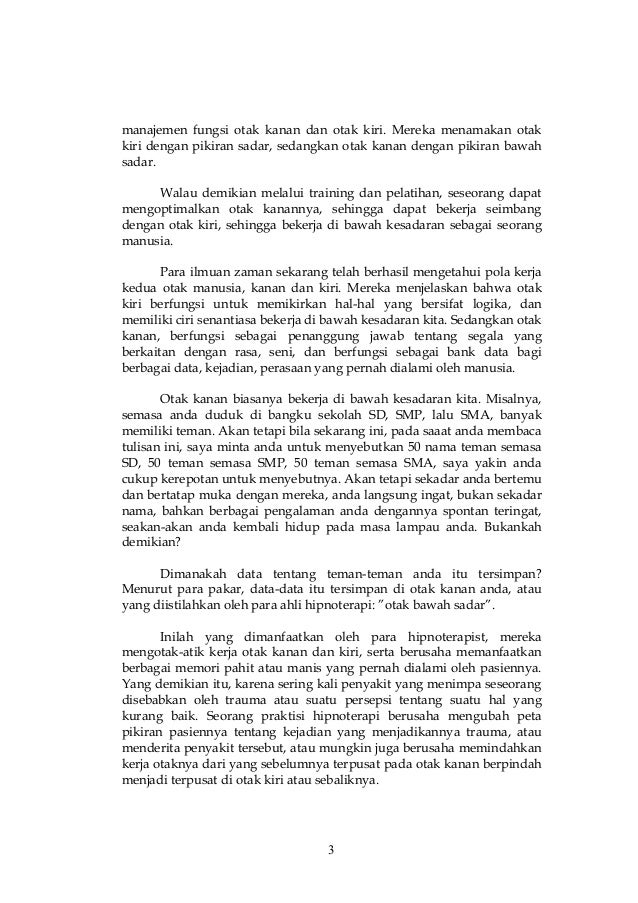 Hipnotis Dalam Pandangan Islam