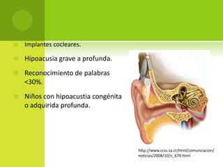 ENFERMEDAD DE MÉNIÈREOrigen desconocidoUnilateral frecuentemente; 25%  casos es bilateral.Caracterizada.- hipoacusia acompañada de acufenos y vértigoEngloba alteraciones diversas: Alteraciones capilares arteriolares, arterioesclerosis (afectando funcionamiento estría vascular).Hipertensión de volumen endolinfatico (distensión de laberinto membranosoAlteración de aparato enzimatico y de la oxigenación de celulas ciliadas.Fajardo Dolci German, Chavolla Magaña Rogelio. Otorrinolaringología y cirugía de cabeza y cuello. 2 Ed. Sistemas Inter Editores. Pp 202 - 204