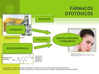 HIPOACUSIA OTOTÓXICA