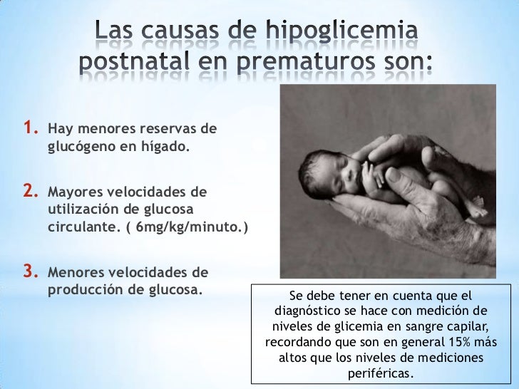 Hipoglicemia del recien nacido Hipoglicemia del recien nacido