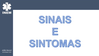 JOÃO PAULO
NOVEMBRO 2020
 