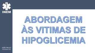 JOÃO PAULO
NOVEMBRO 2020
 