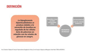 HIPOGLICEMIA HIPERINSULINEMICA
 