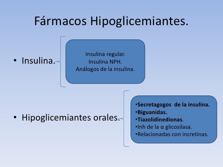 Hipoglicemiantes Hipoglicemiantes