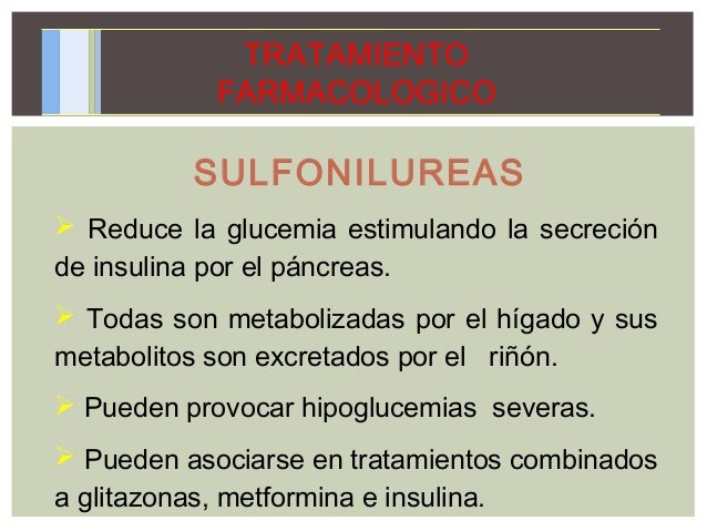 Hipoglicemiantes orales Hipoglicemiantes orales