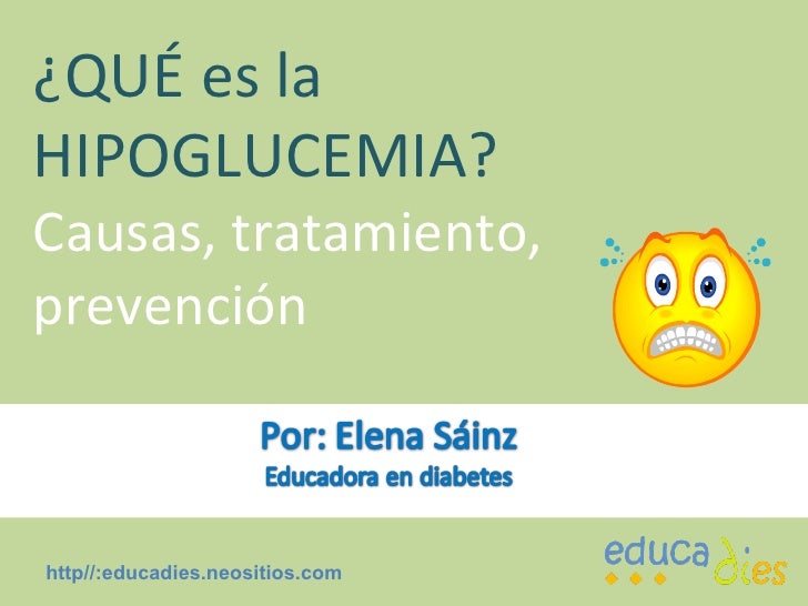 Hipoglucemia Hipoglucemia
