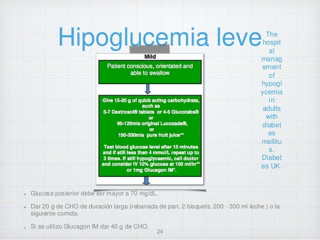 Abordaje diagnostico y tratamiento Hipoglucemia Abordaje diagnostico y tratamiento Hipoglucemia