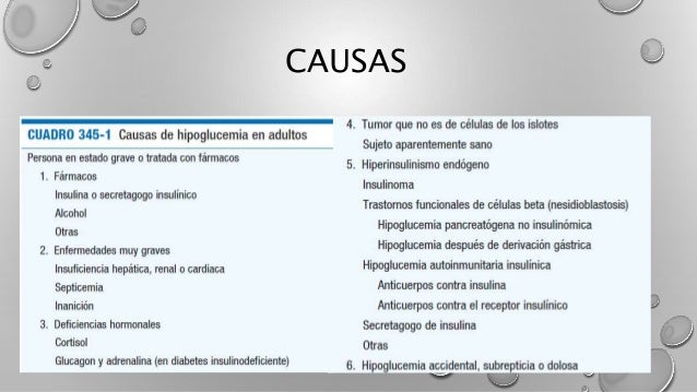Hipoglucemia Hipoglucemia