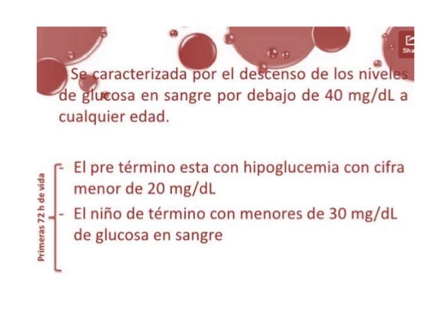 Hipoglucemia neonatal Hipoglucemia neonatal