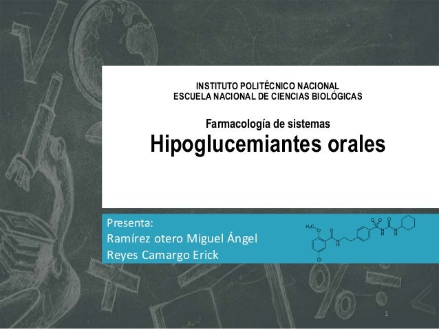 Hipoglucemiantes orales Hipoglucemiantes orales