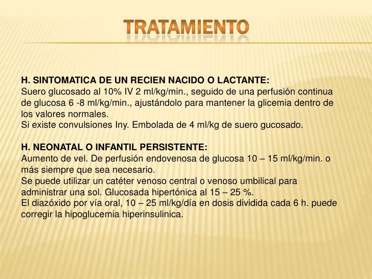 Hipoglucemia pediatrica Hipoglucemia pediatrica