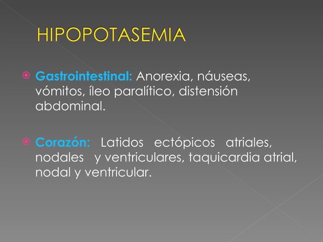 Hipopotasemia hiperpotasemia