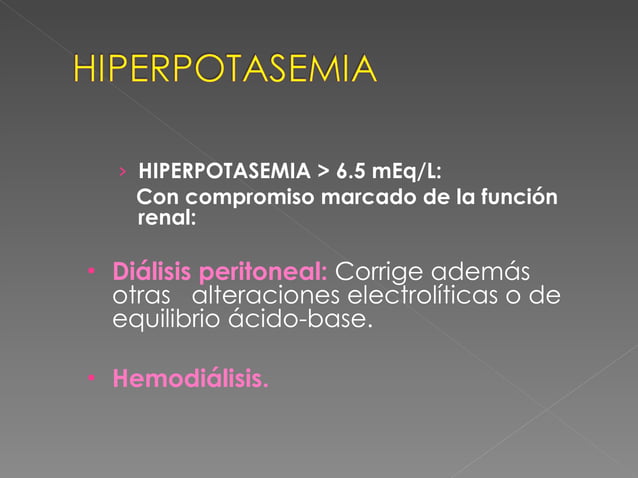 Hipopotasemia hiperpotasemia