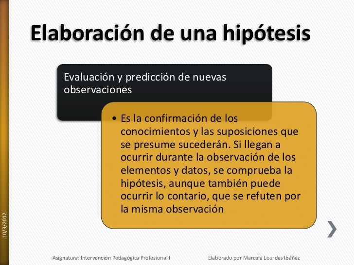 Hipotesis