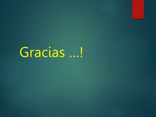 Gracias …!
 