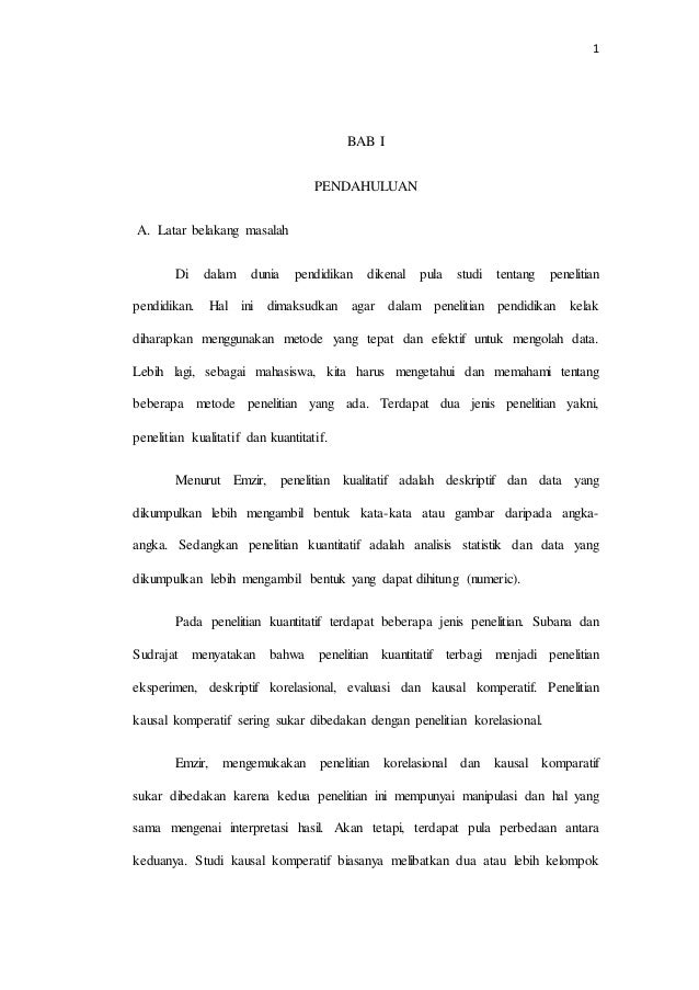 thesis analisis komparatif