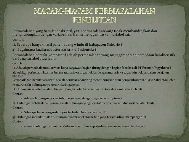 Hipotesis penelitian