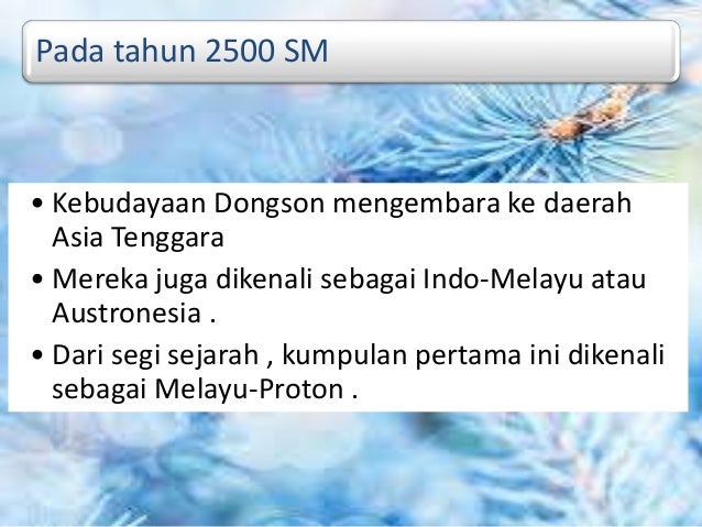 Bahasa Melayu Stpm Hipotesis Asal Bahasa Melayu