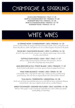 Food Menu at The Hippodrome | PDF