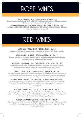 Food Menu at The Hippodrome | PDF