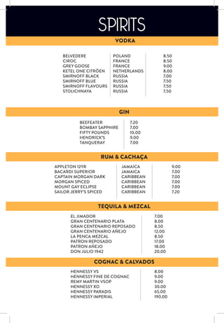 Food Menu at The Hippodrome | PDF