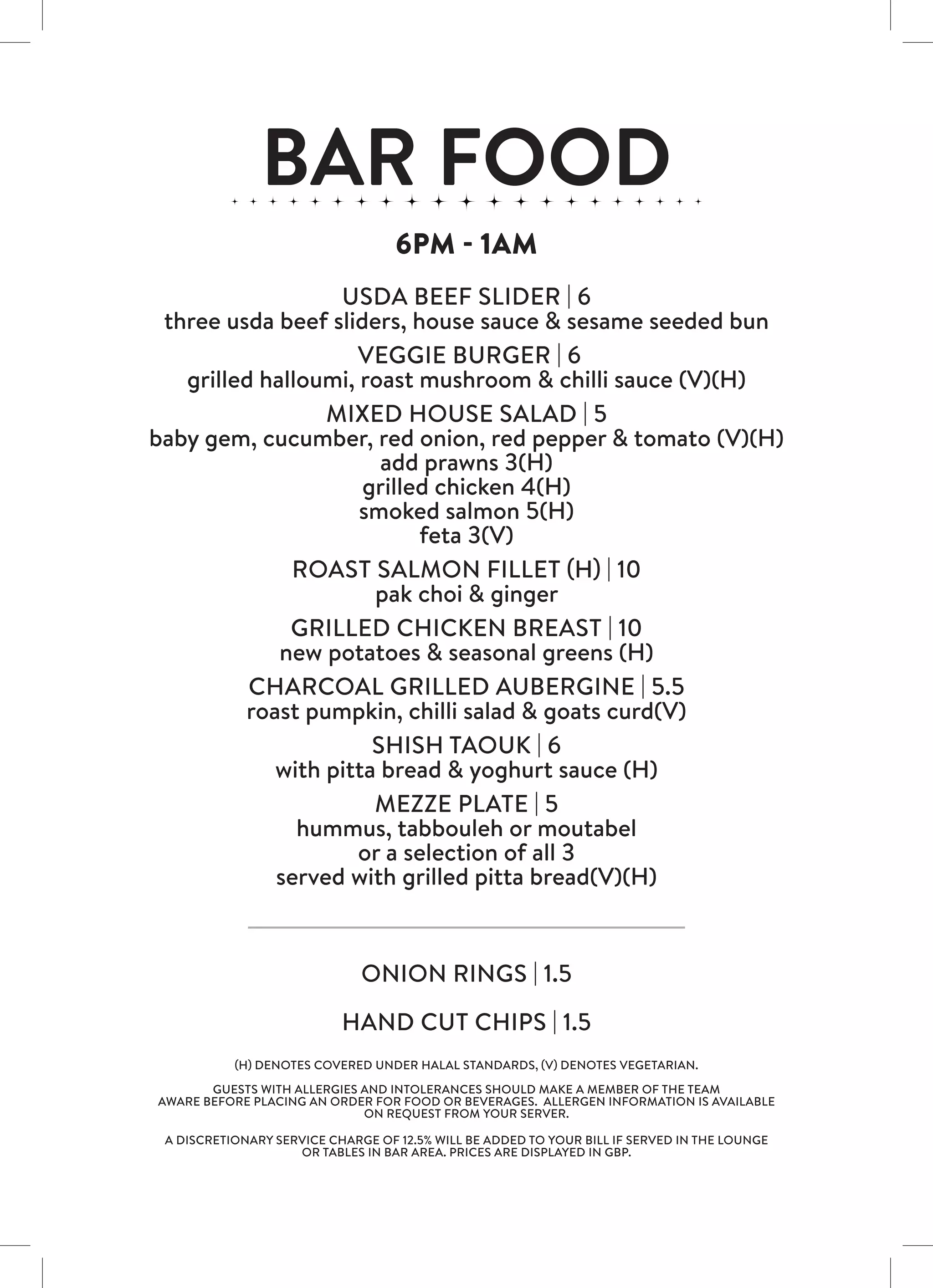 Menu for Cocktails at The Hippodrome | PDF