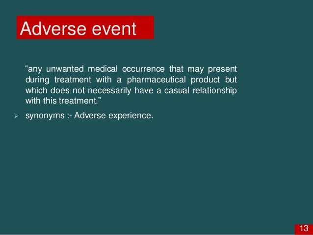 Pharmacovigilance And Hipaa