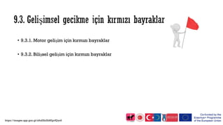• 9.3.1. Motor gelişim için kırmızı bayraklar
• 9.3.2. Bilişsel gelişim için kırmızı bayraklar
https://images.app.goo.gl/zAnE8xXh8EprfQyn6
 
